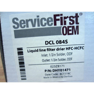 Danfoss DHY01471 Liquid Line Filter Drier DCL 084S