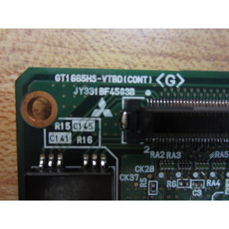 Mitsubishi GT1665HS-VTBD Circuit Board GT1665HSVTBD - Used