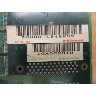 Kawasaki 50999-1548R02 CPU Circuit Board 509991548R02 - Used