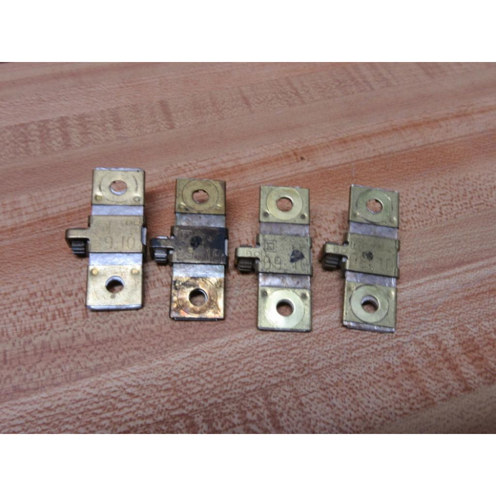 Square D B9.10 Overload Heater Element B9.1 (Pack of 4) - Used