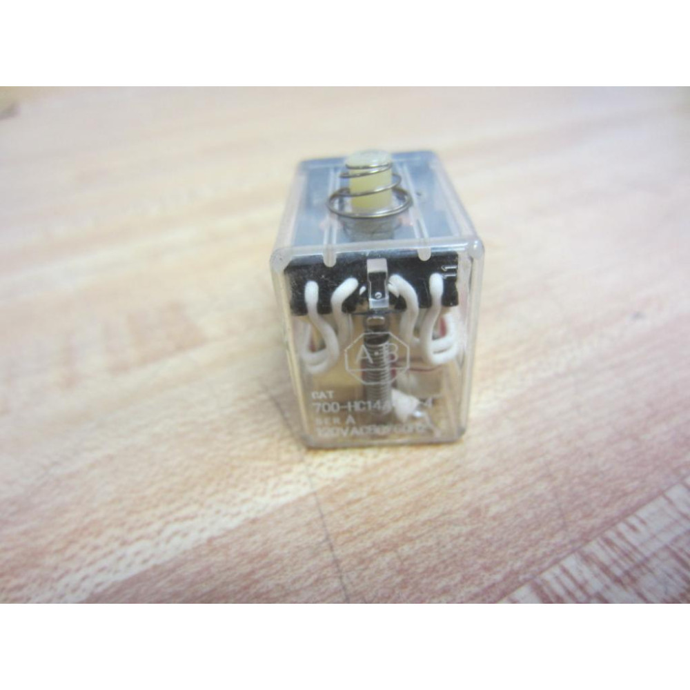 Allen Bradley 700-HC14A1 Relay 700-HC14A1-120VAC wReset (Pack of 4) - New No Box