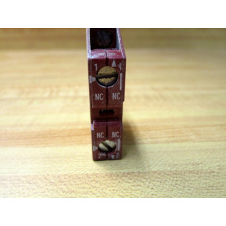 Siemens 3SB1400-0H Contact Block 3BS14000H - Used