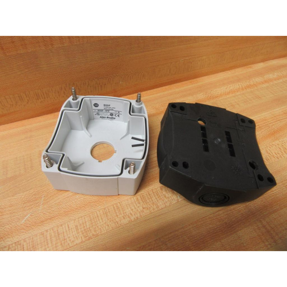 Allen Bradley 800F-1PP 1 Hole Enclosure 800F1PP - Used