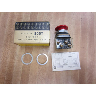 Allen Bradley 800T-D6A Push Button 800TD6A Series N
