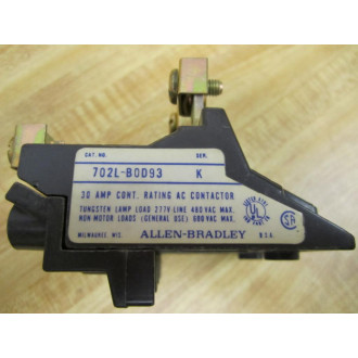 Allen Bradley X-355028 Contact Block Assembly X355028 - Used