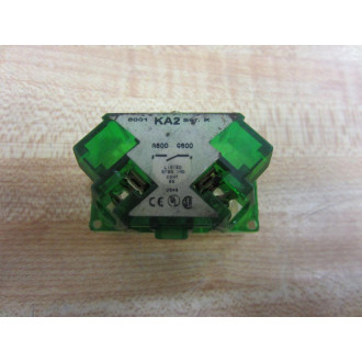 Square D 9001-KA2 Contact Block 9001KA2 88001 Green - New No Box