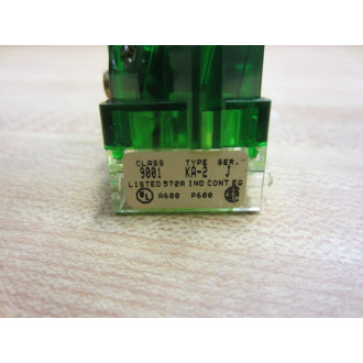 Square D 9001-KA2 Contact Block 9001KA2 88001 Green - New No Box