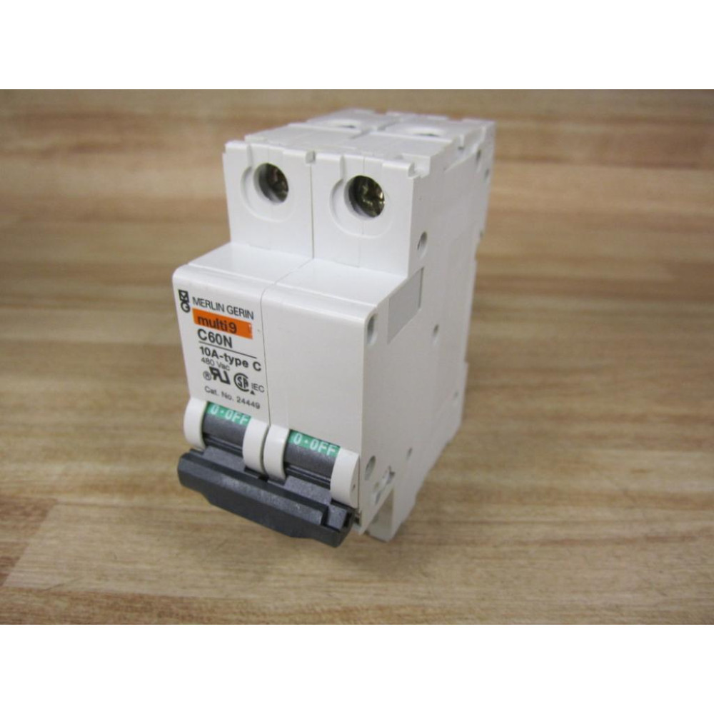 Merlin Gerin 24449 Square D Breaker 10A MG24449 Schneider - New No Box