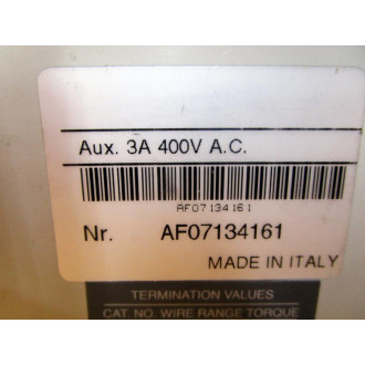 ABB S3H125TCCAS4 Circuit Breaker Cracked Housing - Used