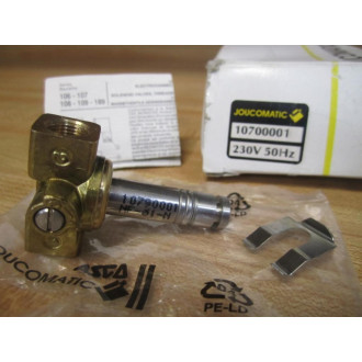 Joucomatic 10700001 Solenoid Valve Kit Valve Only