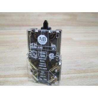 Allen Bradley 800M-XAK Contact Block 800MXAK