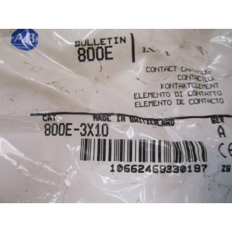 Allen Bradley 800E-3X10 Contact Block 800E3X10