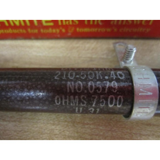 Ohmite 210-50K-40 Resistor 21050K.40 7500OHMS