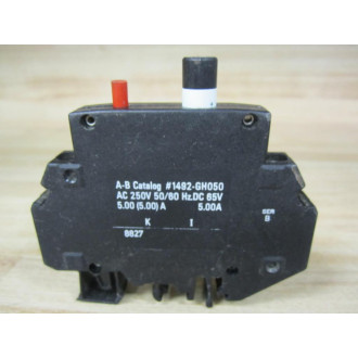 Allen Bradley 1492-GH050 5A Circuit Breaker 1492GH050 (Pack of 4) - Used