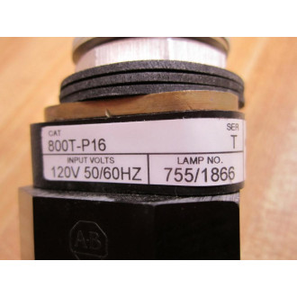 Allen Bradley 800T-P16G Green Pilot Light 800TP16G Series T - New No Box