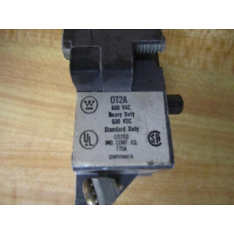 Westinghouse 0T2A Contact Block OT2A 1-NO 1-NC 2602D69G05 - New No Box