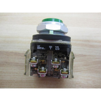 Allen Bradley 800T-B1A Push Button 800TB1A Green