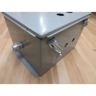 Hoffman A12108CH Junction Box 6x 30mm Push Button Holes - Used