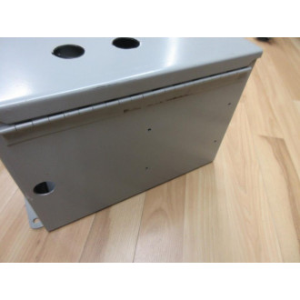 Hoffman A12108CH Junction Box 6x 30mm Push Button Holes - Used