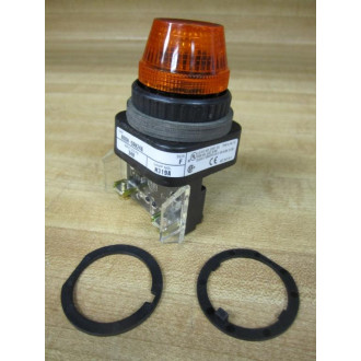 Allen Bradley 800H-QRH24A Pilot Light Series F     W 800T-Blank