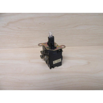 GE General Electric CR2940UX Contact Block Red 110V WContact Block - Used