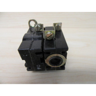 GE General Electric CR2940UX Contact Block Red 110V WContact Block - Used