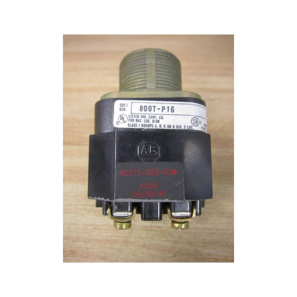 Allen Bradley 800T-P16 Pilot Light WTransformer - Used