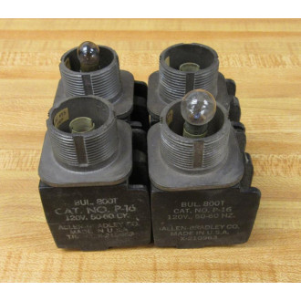 Allen Bradley 800T-P16 Pilot Light (Pack of 4) - Used