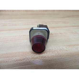 Allen Bradley 800T-P16 Pilot Light W Red Lens Cap 800T-P16R