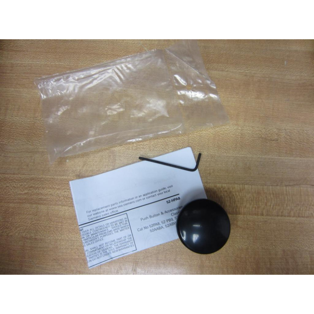 Siemens 52RB3D1 Mushroom Head Black (Pack of 4)