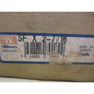 TB Wood's SF X 2 716 Quick Detach Steel Bushing