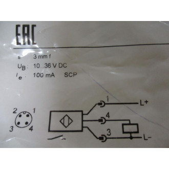 IFM Efector IFK3003BBPKGAMUS-104-DPS Inductive Sensor IFC258