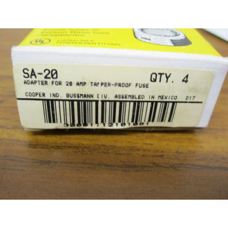 Bussmann SA-20 Fuse (Pack of 4)