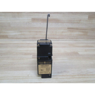 General Electric CR215GFA Limit Switch WLever & Operating  Head CR215GH32 - Used