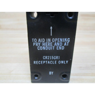 General Electric CR215GFA Limit Switch WLever & Operating  Head CR215GH32 - Used