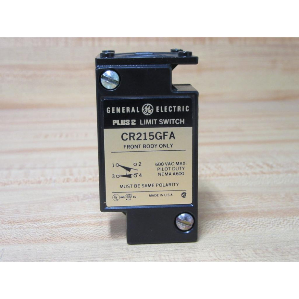 General Electric CR215GFA Limit Switch Switch Body Only - New No Box