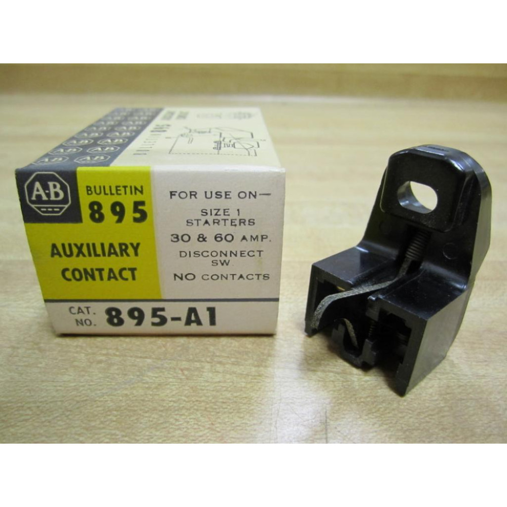 Allen Bradley 895-A1 Auxiliary Contact 85A1 (Pack of 4)