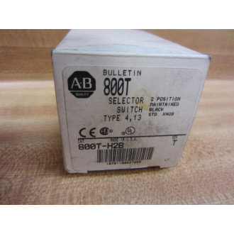 Allen Bradley 800T-H2B Switch 800TH2B W (2) 800T-XA Ser. T