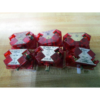Square D 9001-KA3 Contact Block 88002 (Pack of 6) - Used