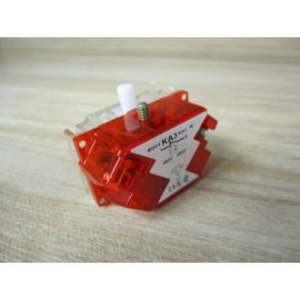 Square D 9001-KA3 Contact Block 88002 Red-Series K