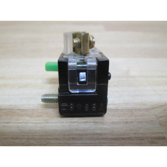 General Electric CR104PXC1 Contact Block Green - New No Box