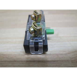 General Electric CR104PXC1 Contact Block Green - New No Box