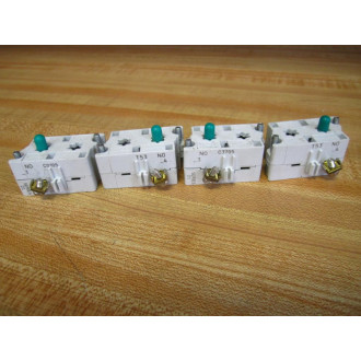 Cutler Hammer 10250T53 Eaton Contact Block D2White (Pack of 4) - Used