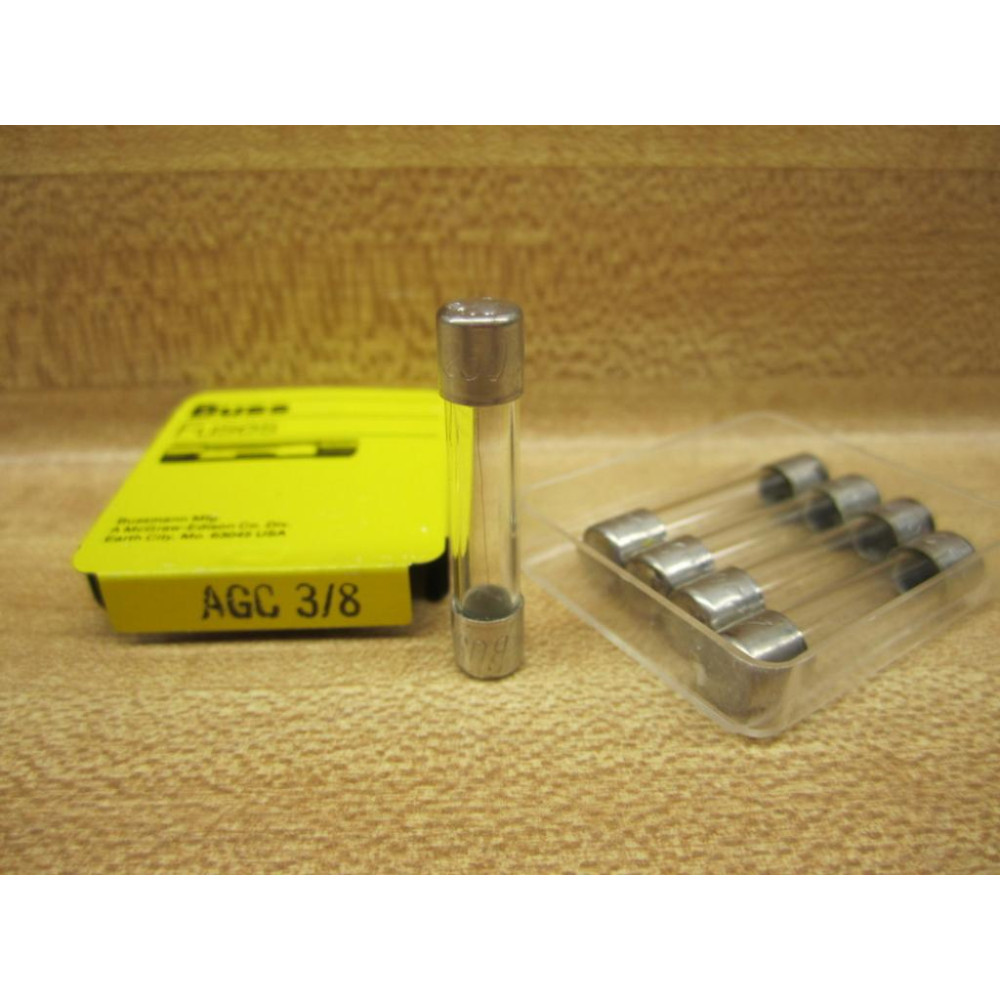 Buss AGC-38 Bussmann Fuse Cross Ref 6F008 Fine Wire Element (Pack of 10)