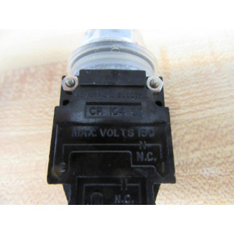 General Electric CR104A2102 Pushbutton Series A Chrome Bezel - New No Box