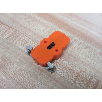 Ward 5M65 Joslyn Clark Contact 5M-65 Orange 2 Screw Terminals - Used