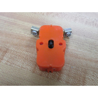 Ward 5M65 Joslyn Clark Contact 5M-65 Orange 2 Screw Terminals - Used