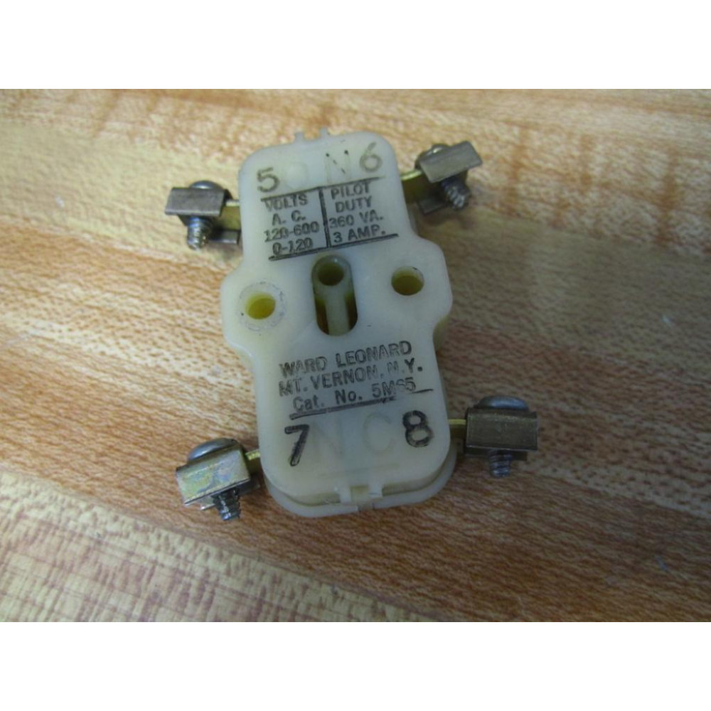 Ward 5M65 Joslyn Clark Contact 5M-65 White - Used