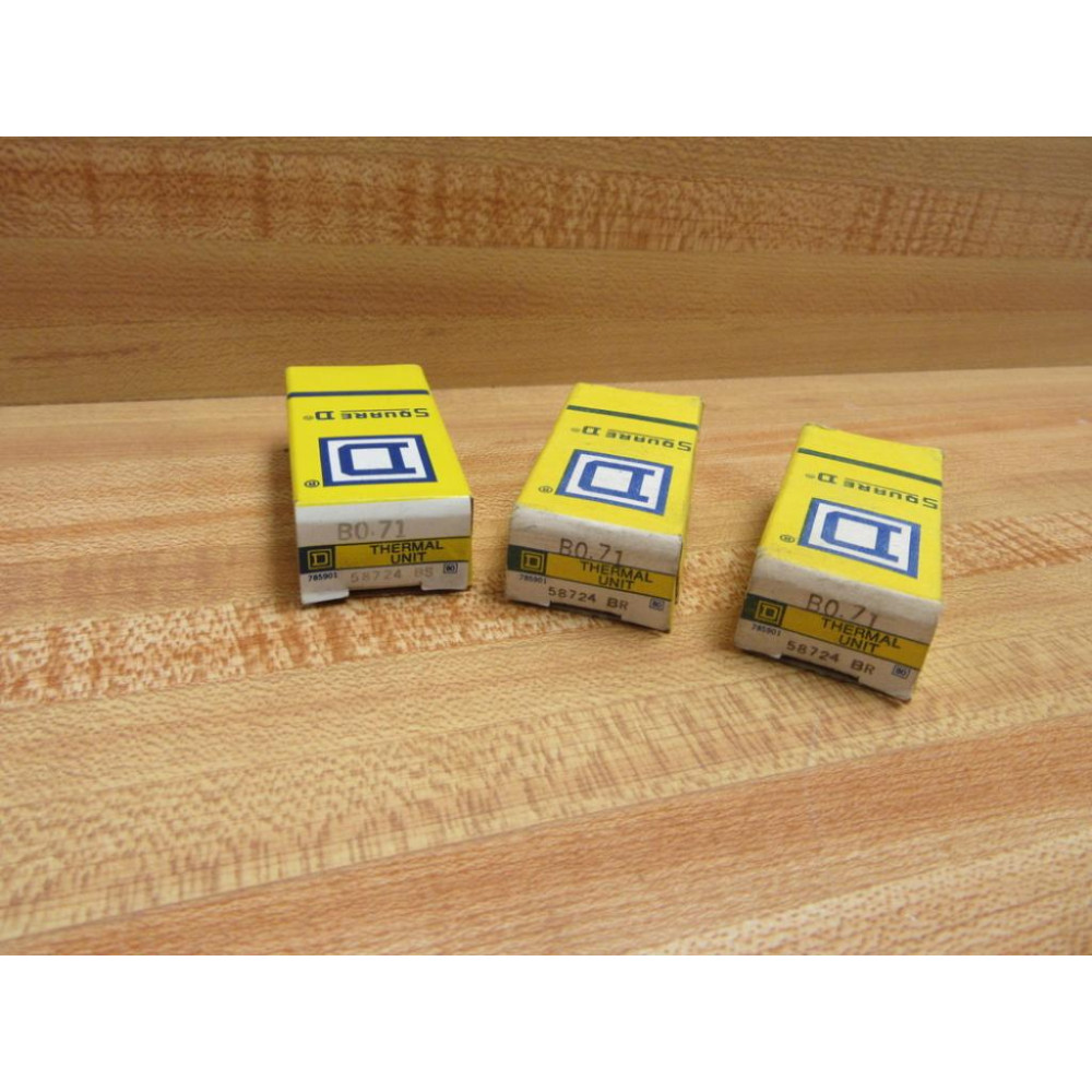 Square D B0.71 Overload Heater Element  B.71 (Pack of 3)
