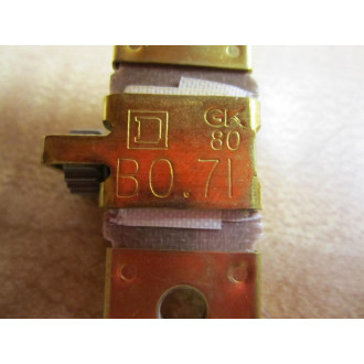 Square D B0.71 Overload Heater Element  B.71 (Pack of 3)